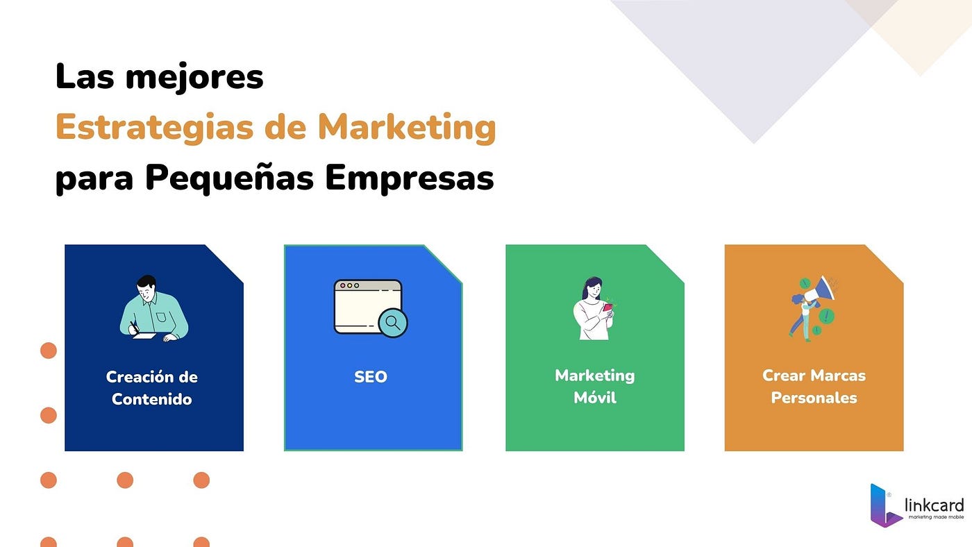 Estrategias de marketing online para pequeñas empresas